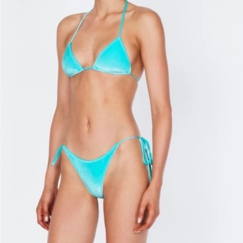 RARE Vinca Blue Crush NWT Triangl Bikini